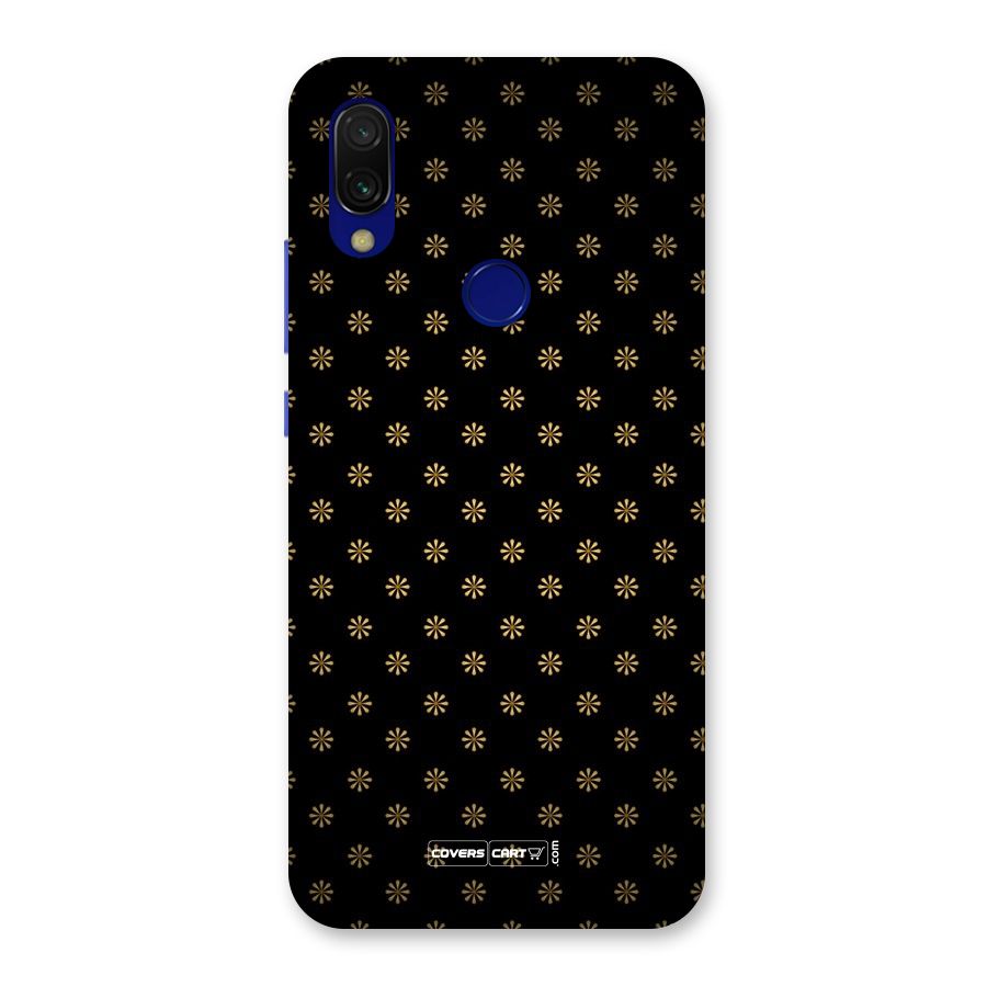 Golden Flowers Back Case for Redmi Y3