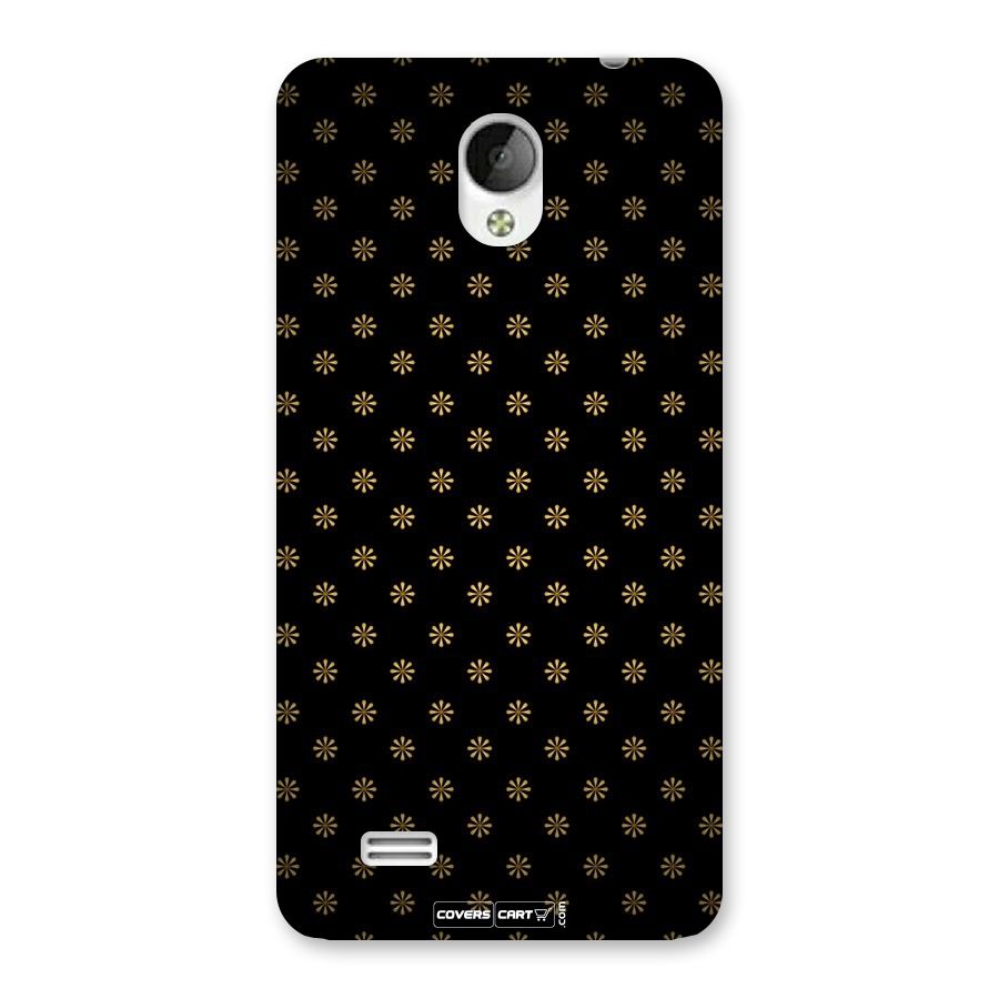 Golden Flowers Back Case for Vivo Y21