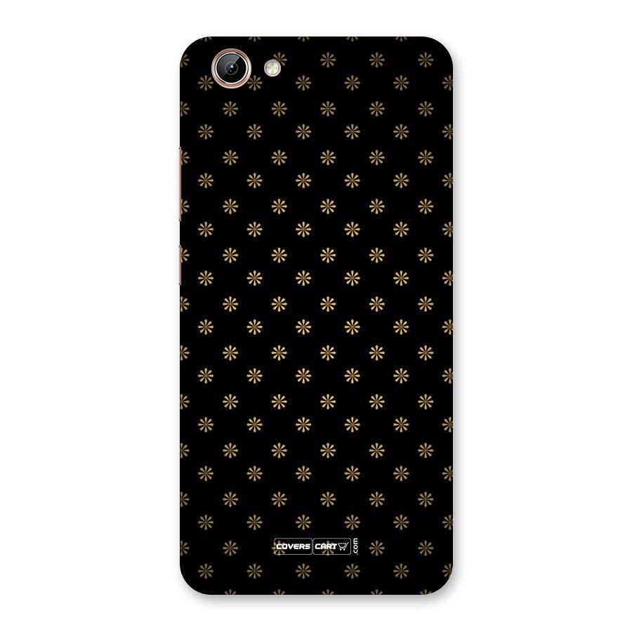 Golden Flowers Back Case for Vivo Y71i