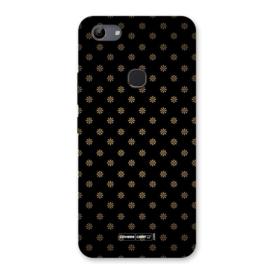 Golden Flowers Back Case for Vivo Y81