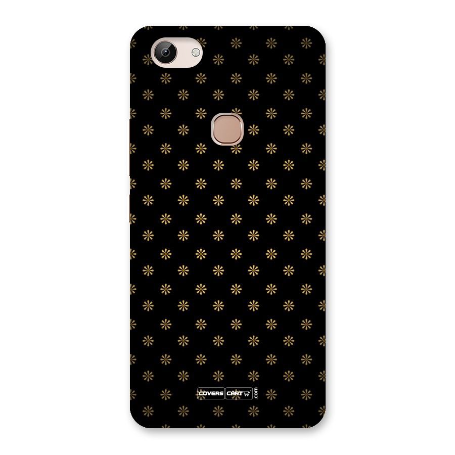 Golden Flowers Back Case for Vivo Y83