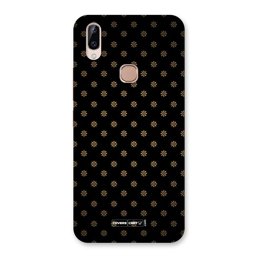 Golden Flowers Back Case for Vivo Y83 Pro