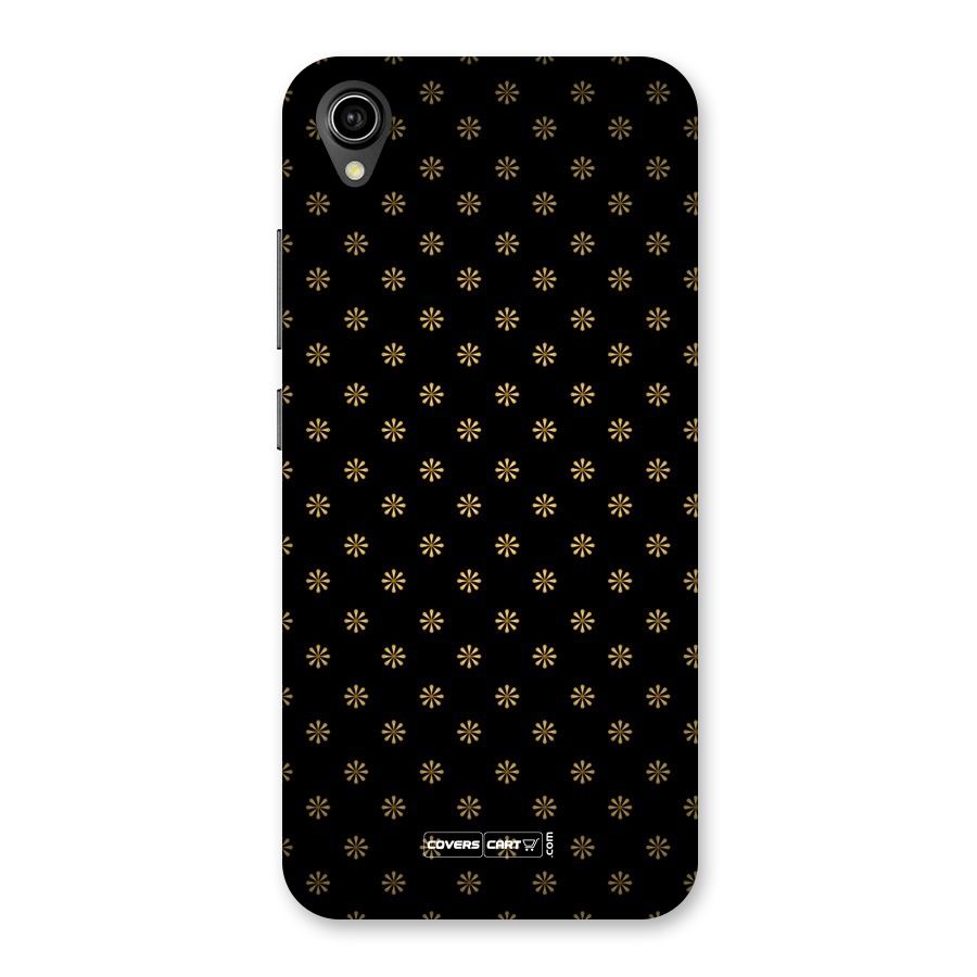 Golden Flowers Back Case for Vivo Y90