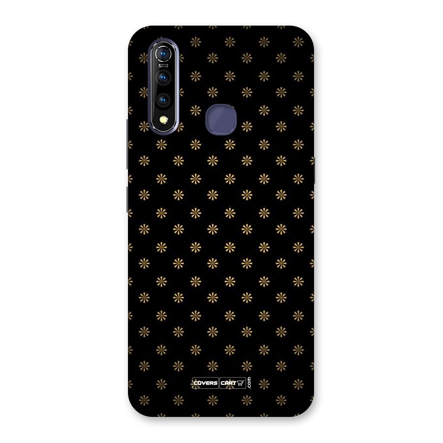 Golden Flowers Back Case for Vivo Z1 Pro