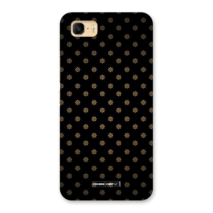 Golden Flowers Back Case for Zenfone 3s Max