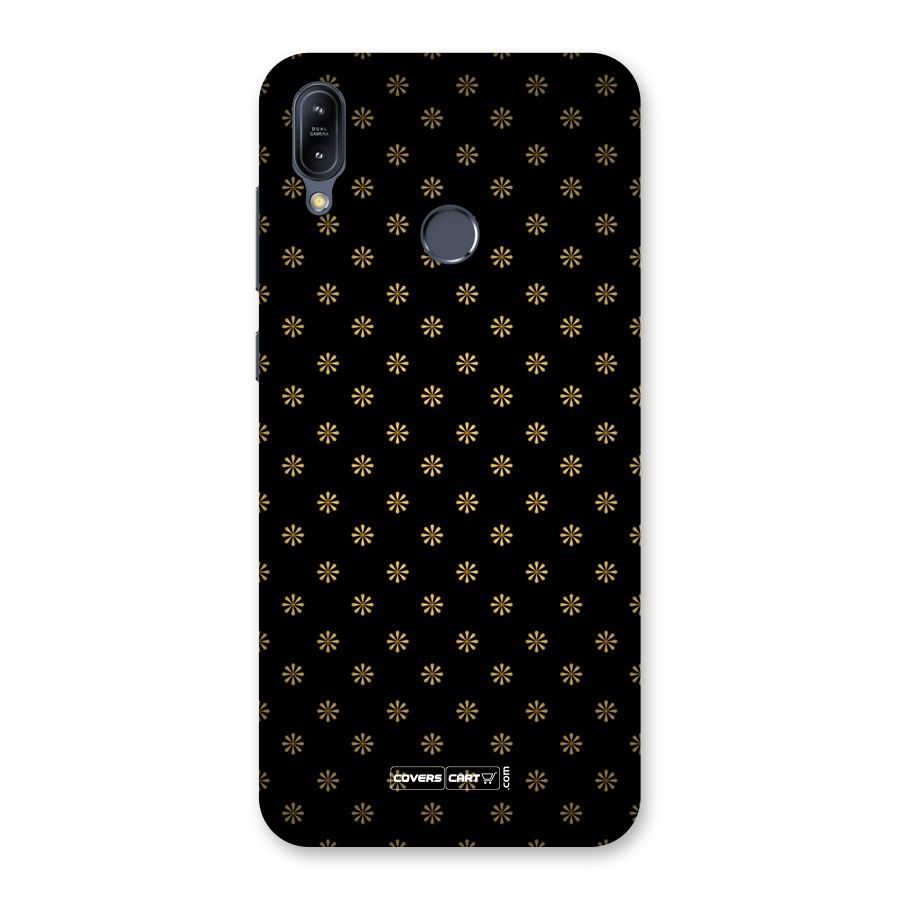 Golden Flowers Back Case for Zenfone Max M2