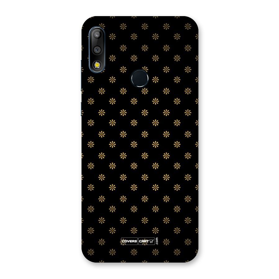 Golden Flowers Back Case for Zenfone Max Pro M2