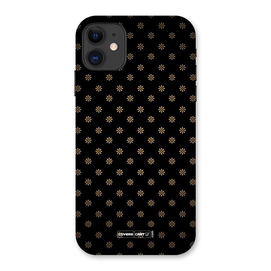 Golden Flowers Back Case for iPhone 11