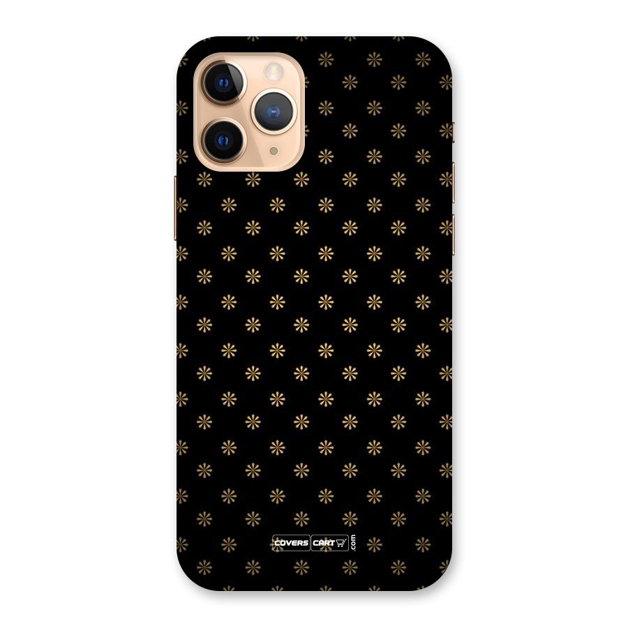 Golden Flowers Back Case for iPhone 11 Pro
