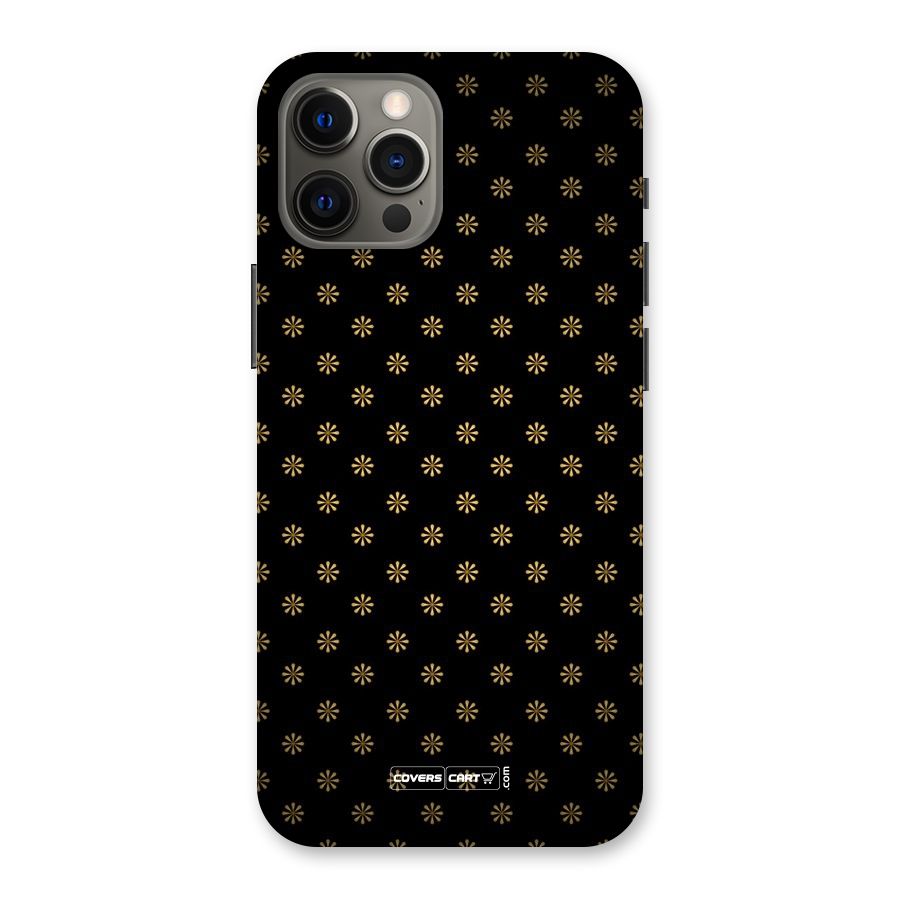 Golden Flowers Back Case for iPhone 12 Pro Max
