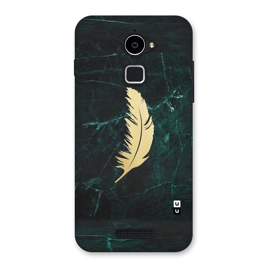 Golden Leaf Back Case for Coolpad Note 3 Lite