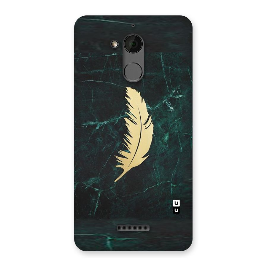 Golden Leaf Back Case for Coolpad Note 5