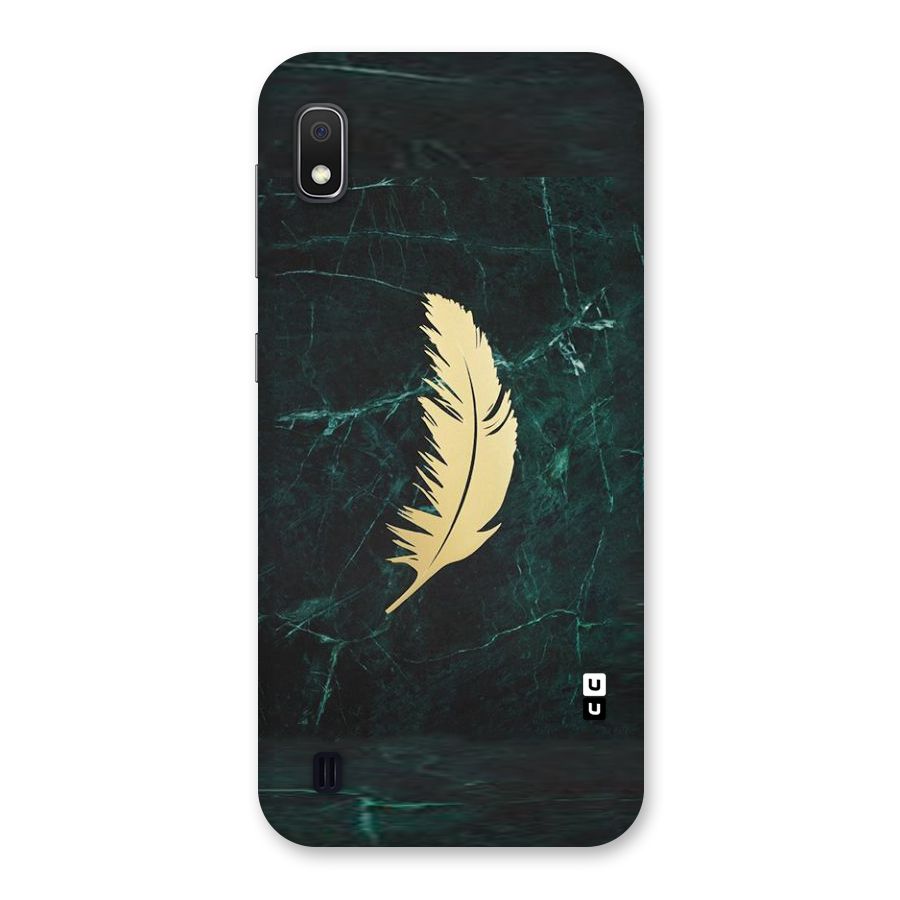 Golden Leaf Back Case for Galaxy A10