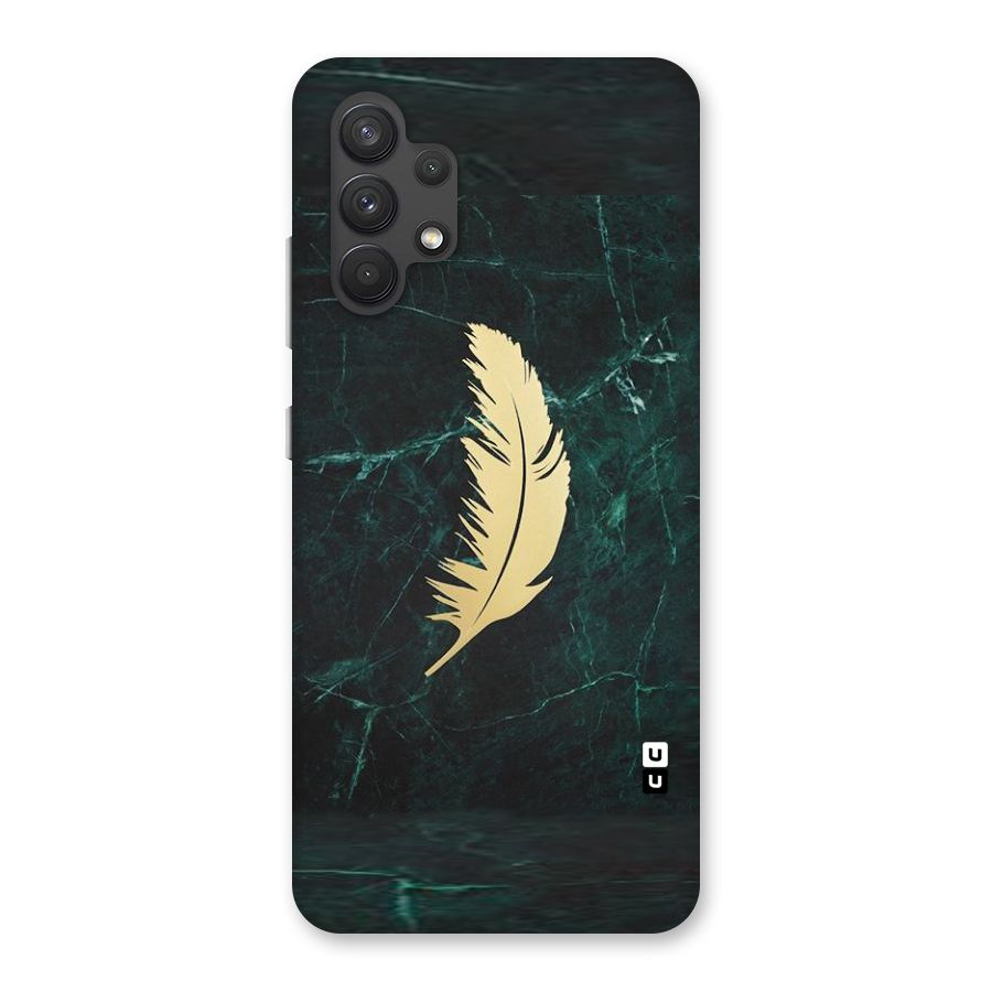 Golden Leaf Back Case for Galaxy A32