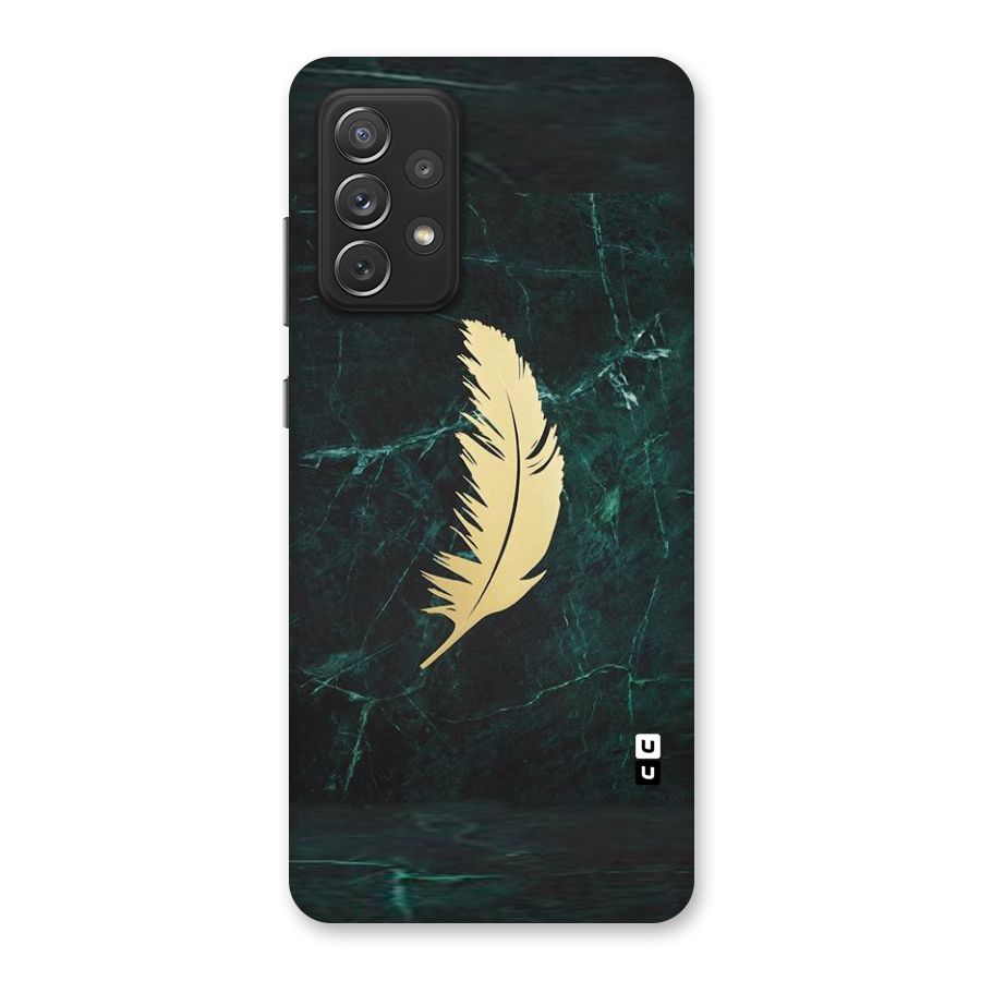 Golden Leaf Back Case for Galaxy A72