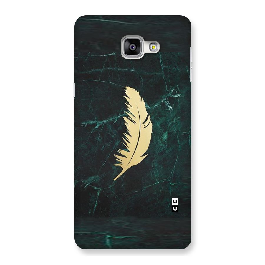 Golden Leaf Back Case for Galaxy A9
