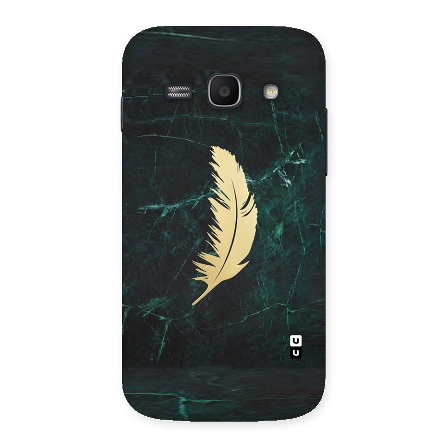 Golden Leaf Back Case for Galaxy Ace 3