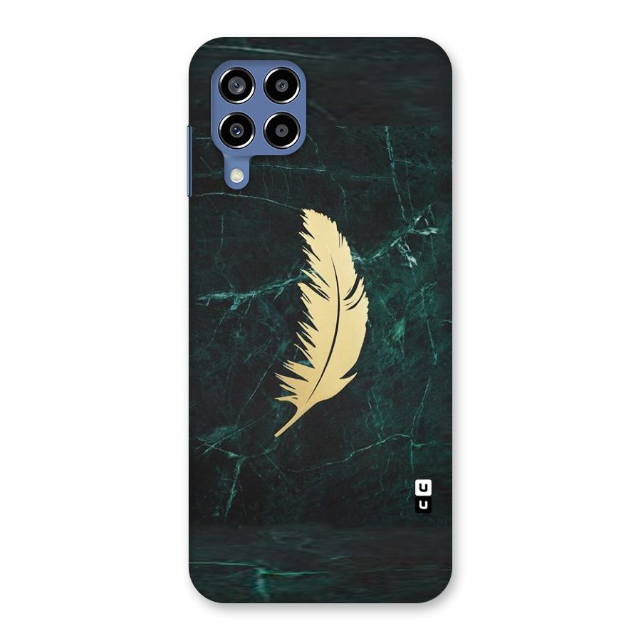 Golden Leaf Back Case for Galaxy M53 5G