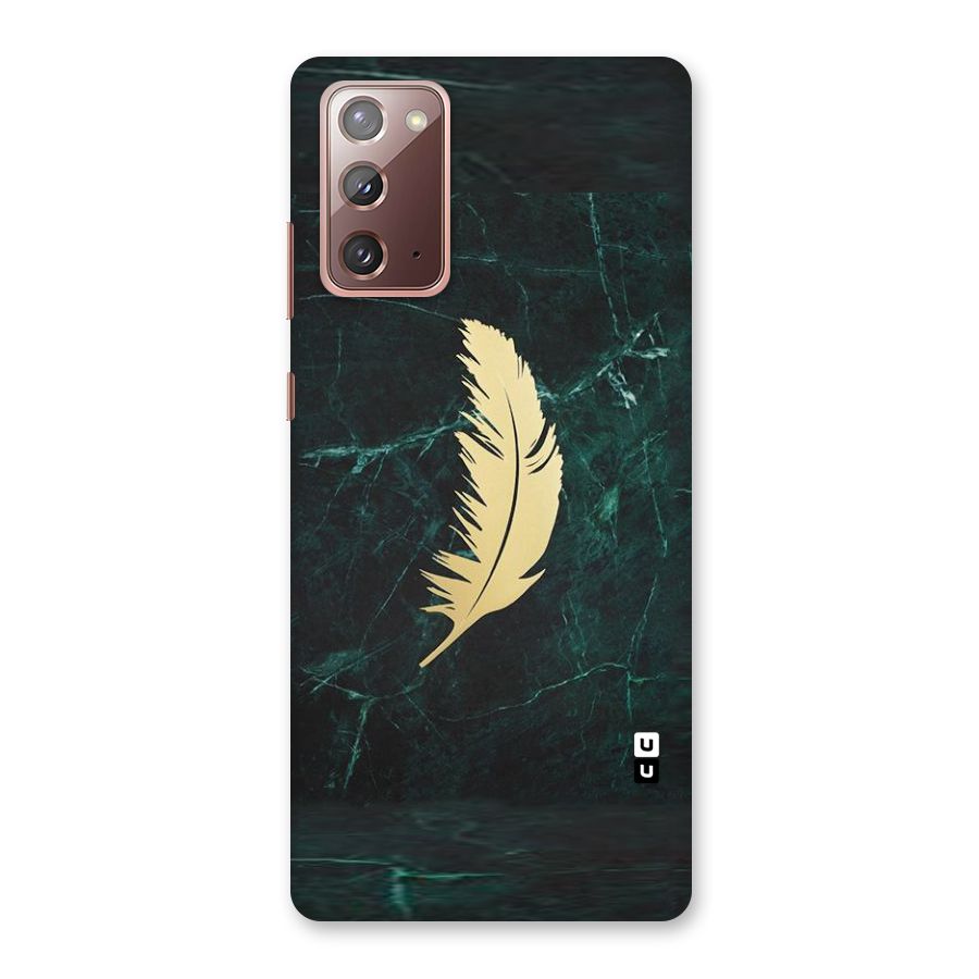 Golden Leaf Back Case for Galaxy Note 20