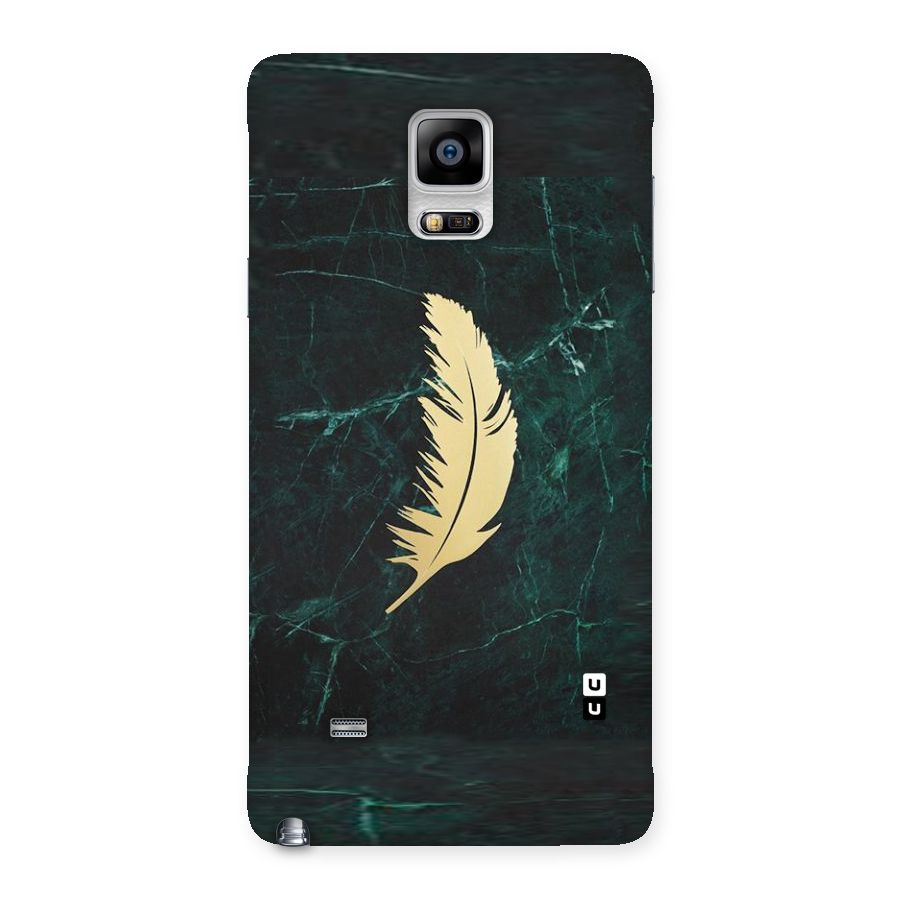 Golden Leaf Back Case for Galaxy Note 4