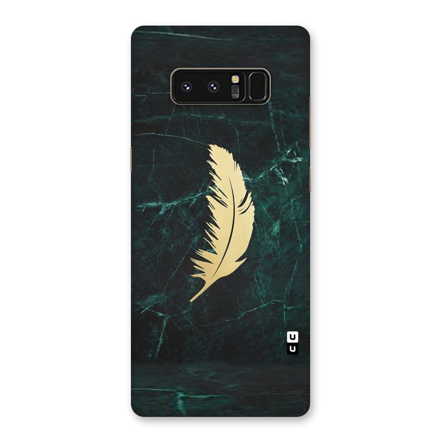 Golden Leaf Back Case for Galaxy Note 8