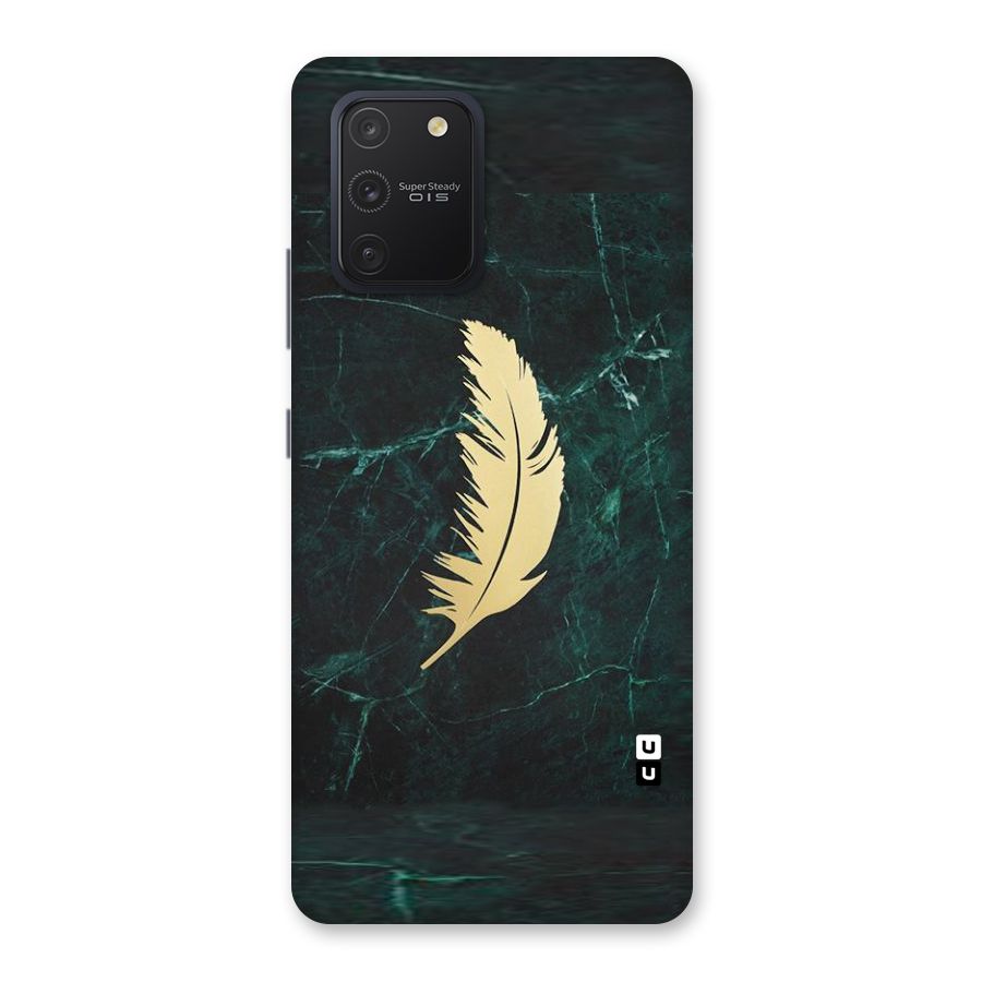 Golden Leaf Back Case for Galaxy S10 Lite