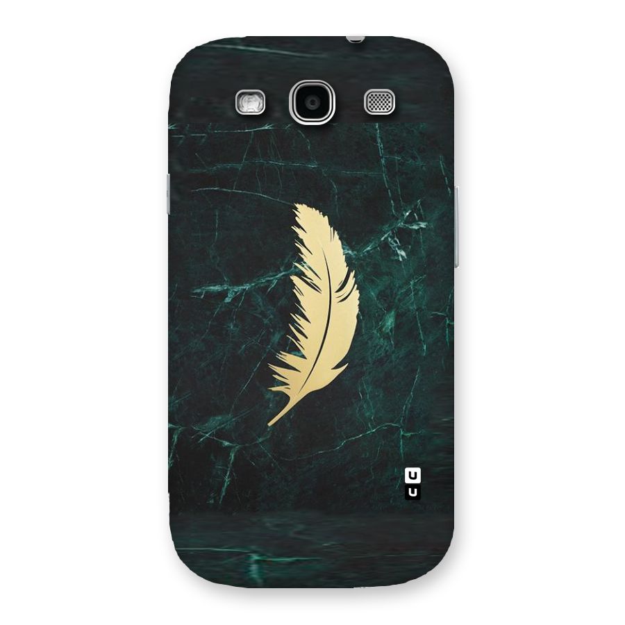 Golden Leaf Back Case for Galaxy S3