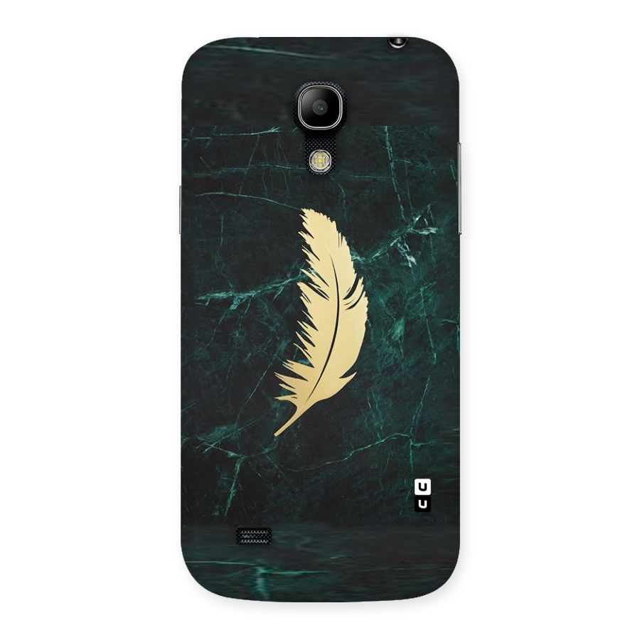 Golden Leaf Back Case for Galaxy S4 Mini
