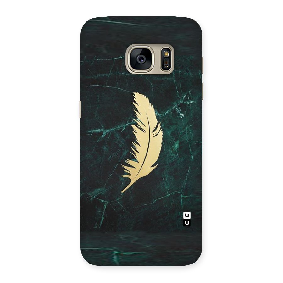 Golden Leaf Back Case for Galaxy S7