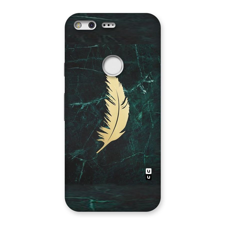 Golden Leaf Back Case for Google Pixel