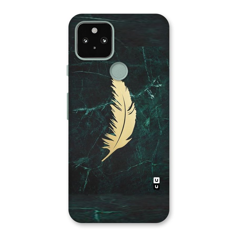 Golden Leaf Back Case for Google Pixel 5