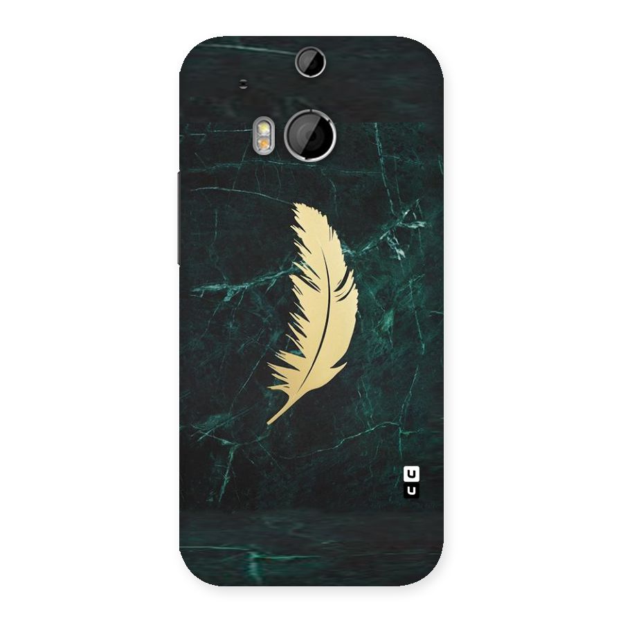 Golden Leaf Back Case for HTC One M8