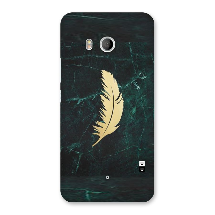 Golden Leaf Back Case for HTC U11
