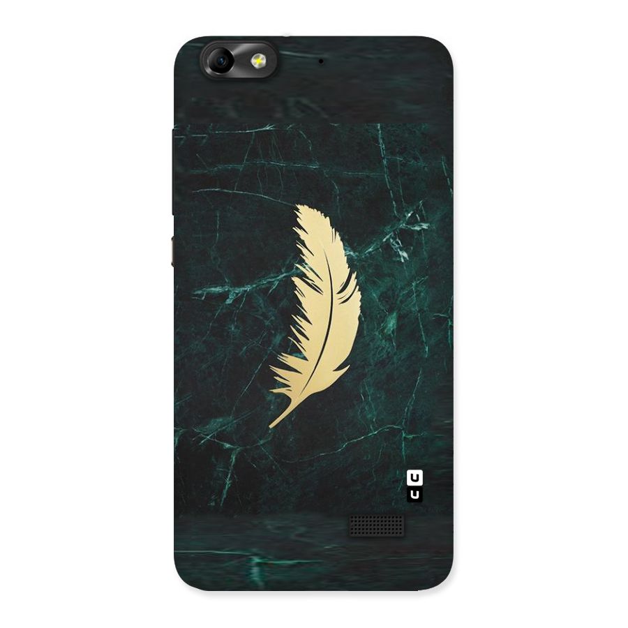 Golden Leaf Back Case for Honor 4C