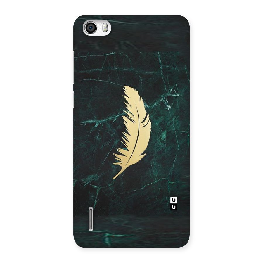 Golden Leaf Back Case for Honor 6