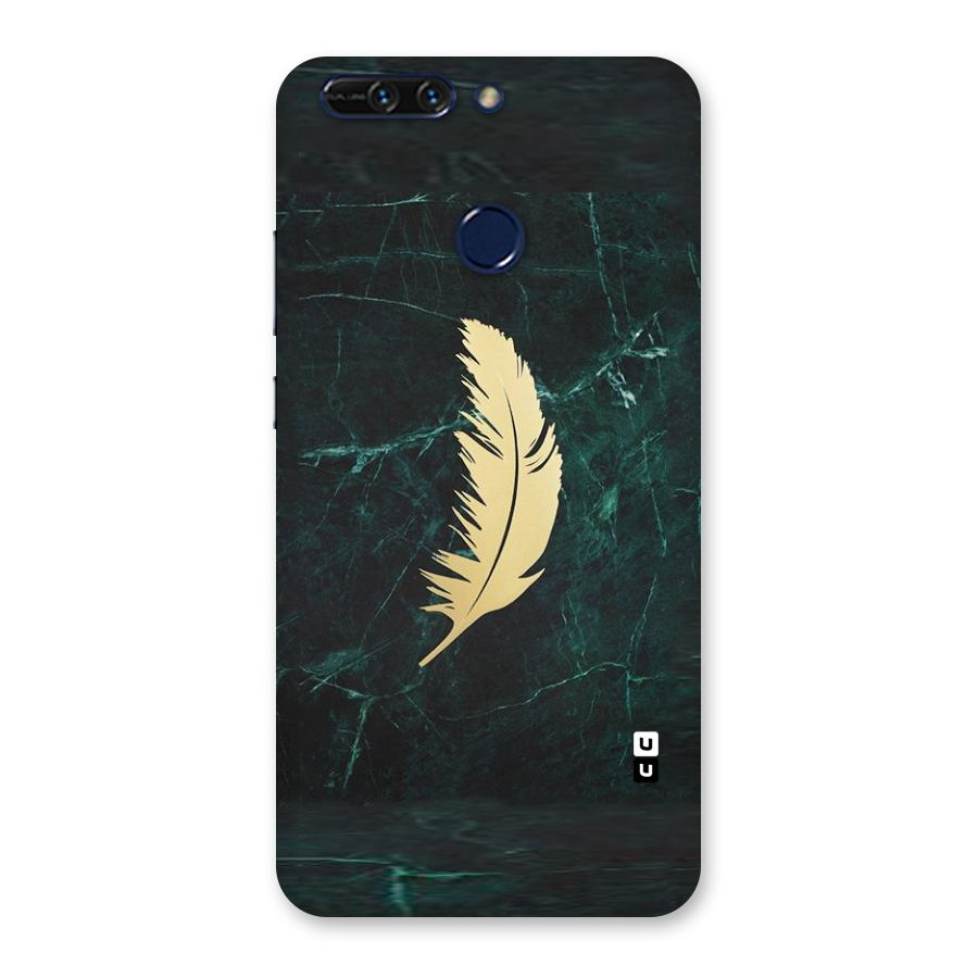 Golden Leaf Back Case for Honor 8 Pro