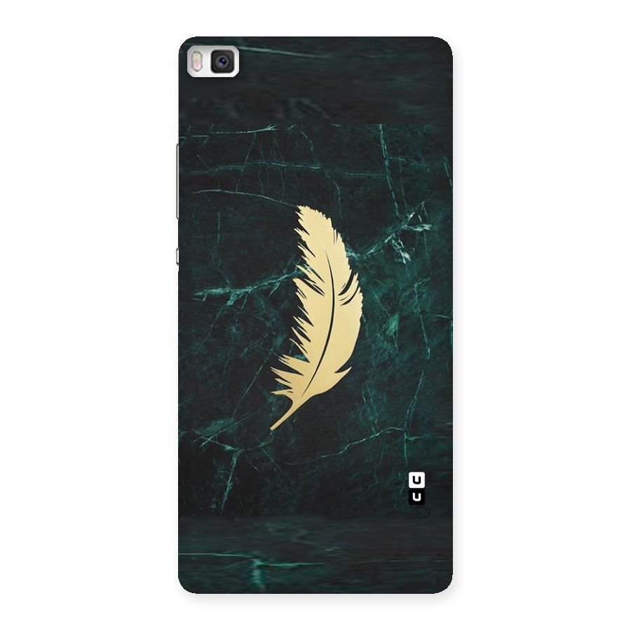 Golden Leaf Back Case for Huawei P8
