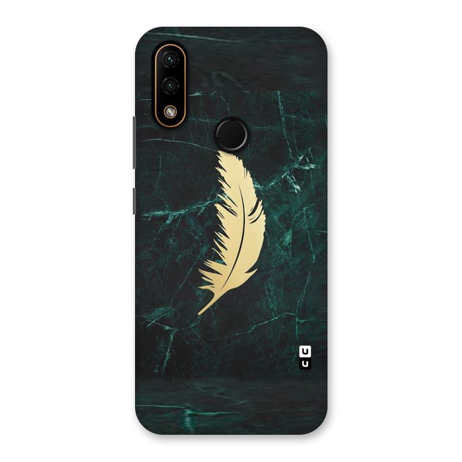 Golden Leaf Back Case for Lenovo A6 Note