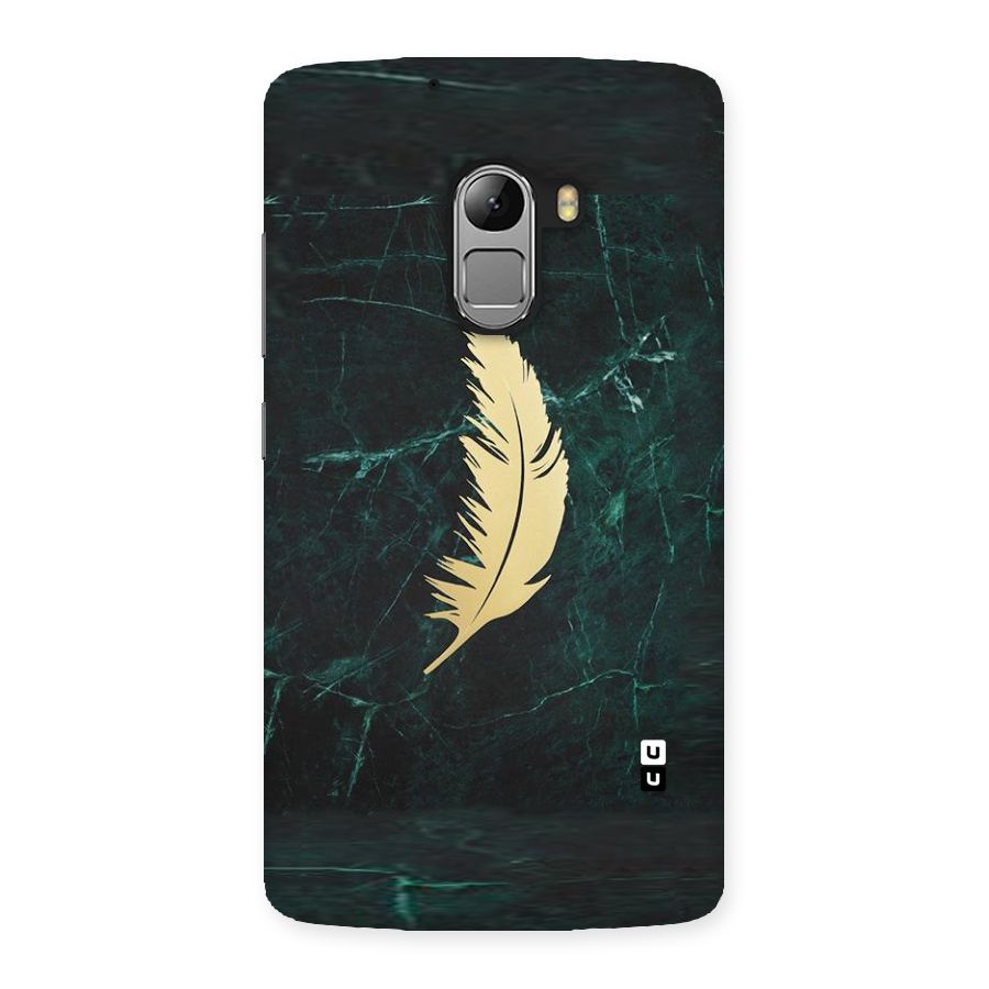 Golden Leaf Back Case for Lenovo K4 Note