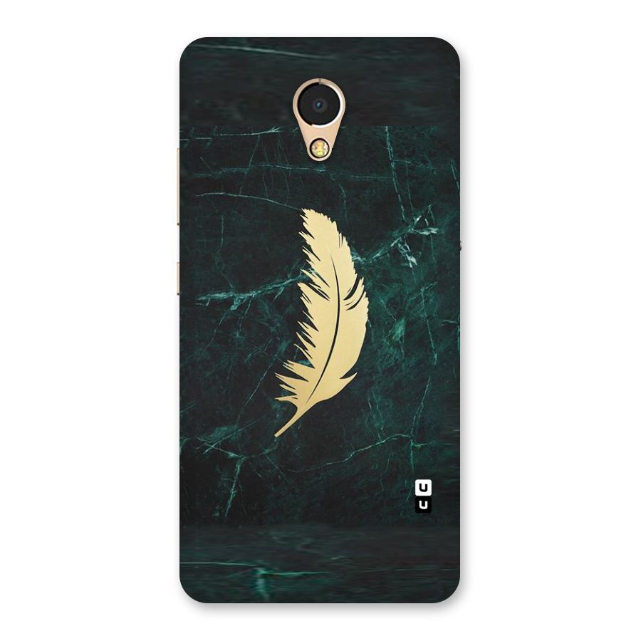 Golden Leaf Back Case for Lenovo P2