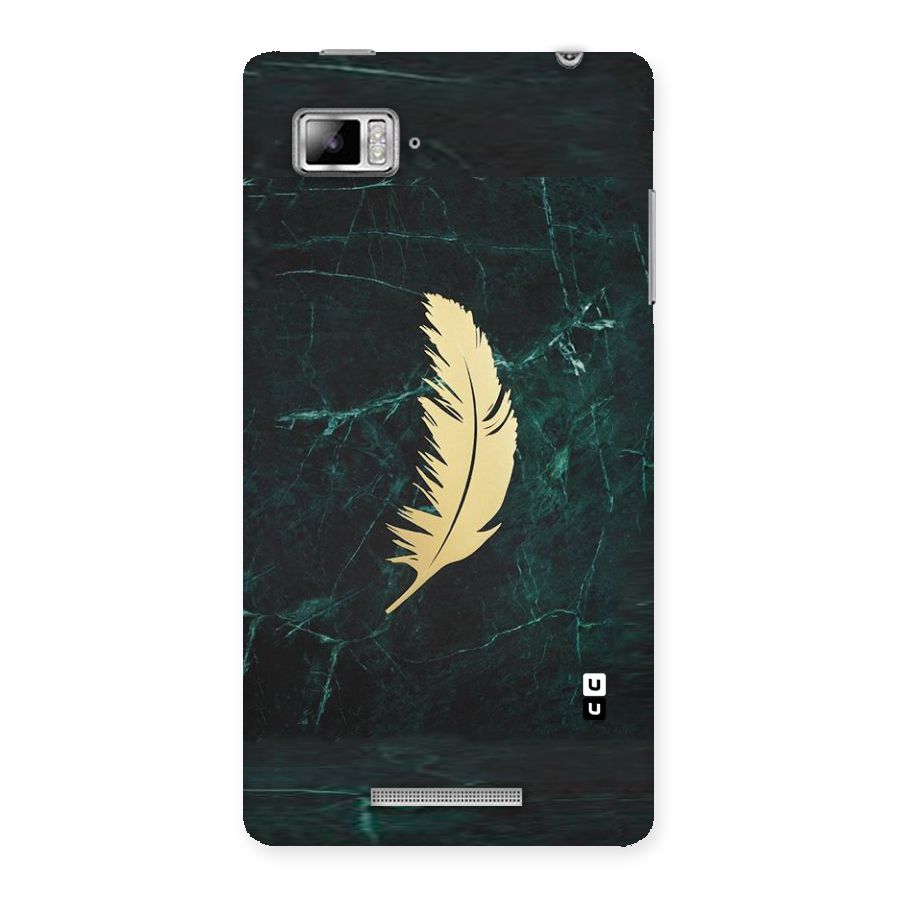 Golden Leaf Back Case for Lenovo Vibe Z K910