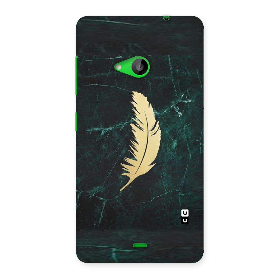 Golden Leaf Back Case for Lumia 535