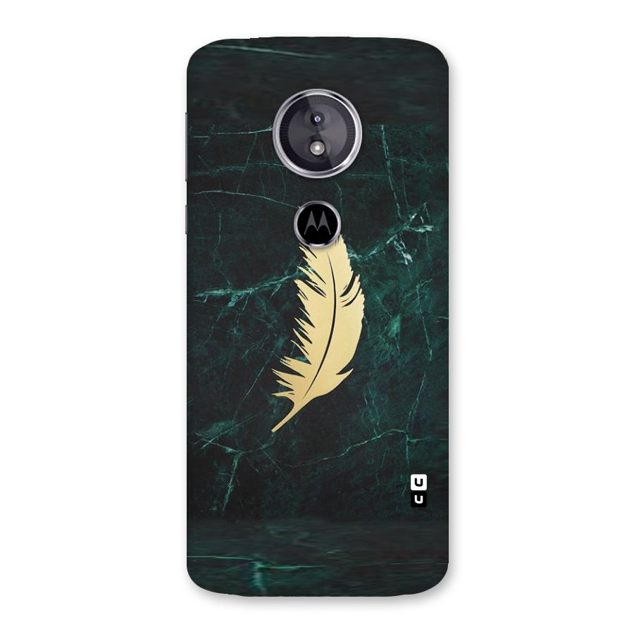 Golden Leaf Back Case for Moto E5