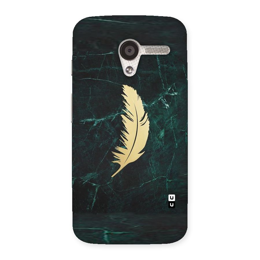 Golden Leaf Back Case for Moto X