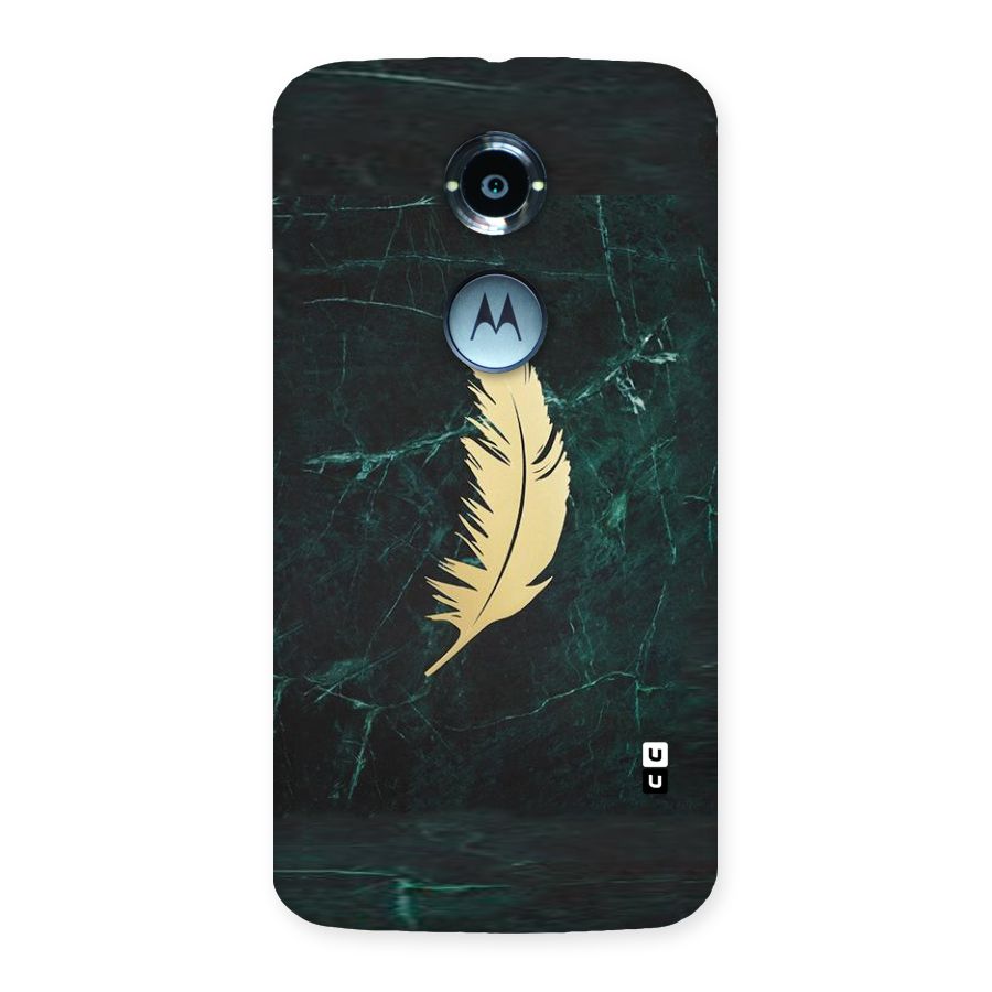 Golden Leaf Back Case for Moto X 2nd Gen