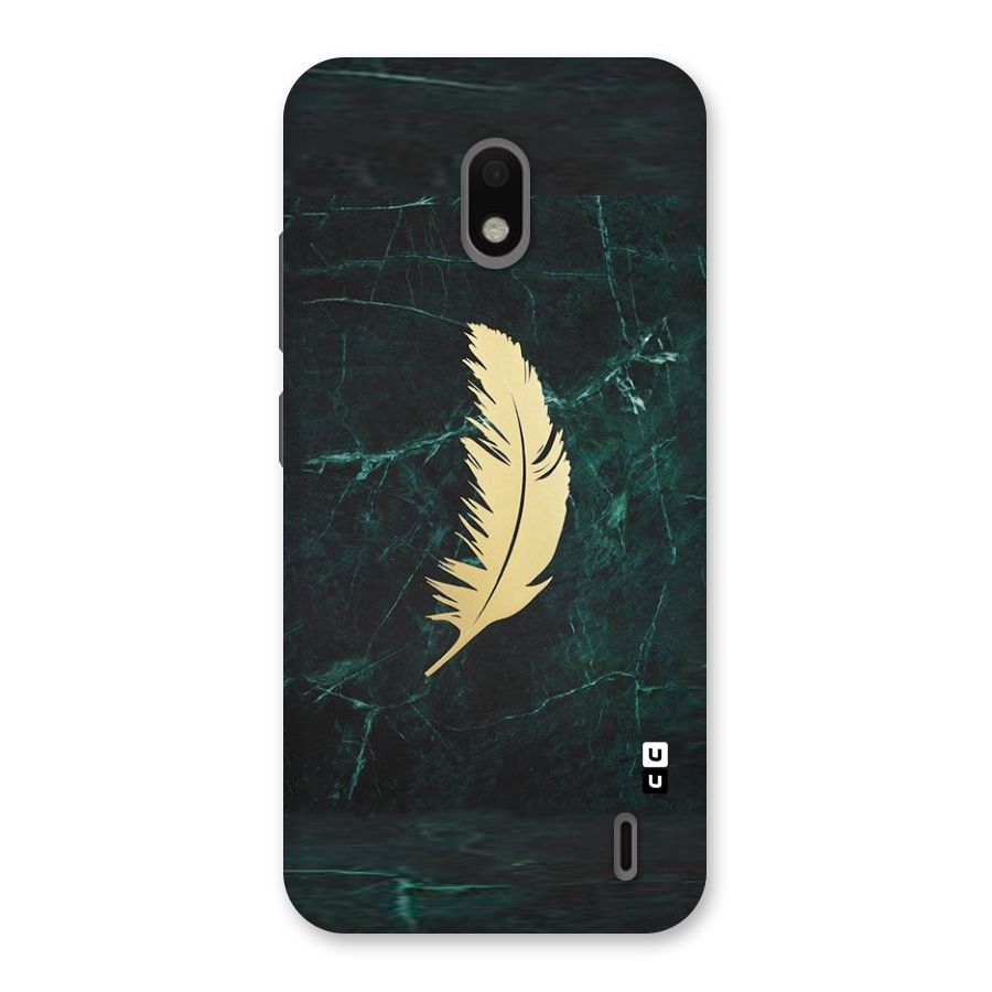 Golden Leaf Back Case for Nokia 2.2