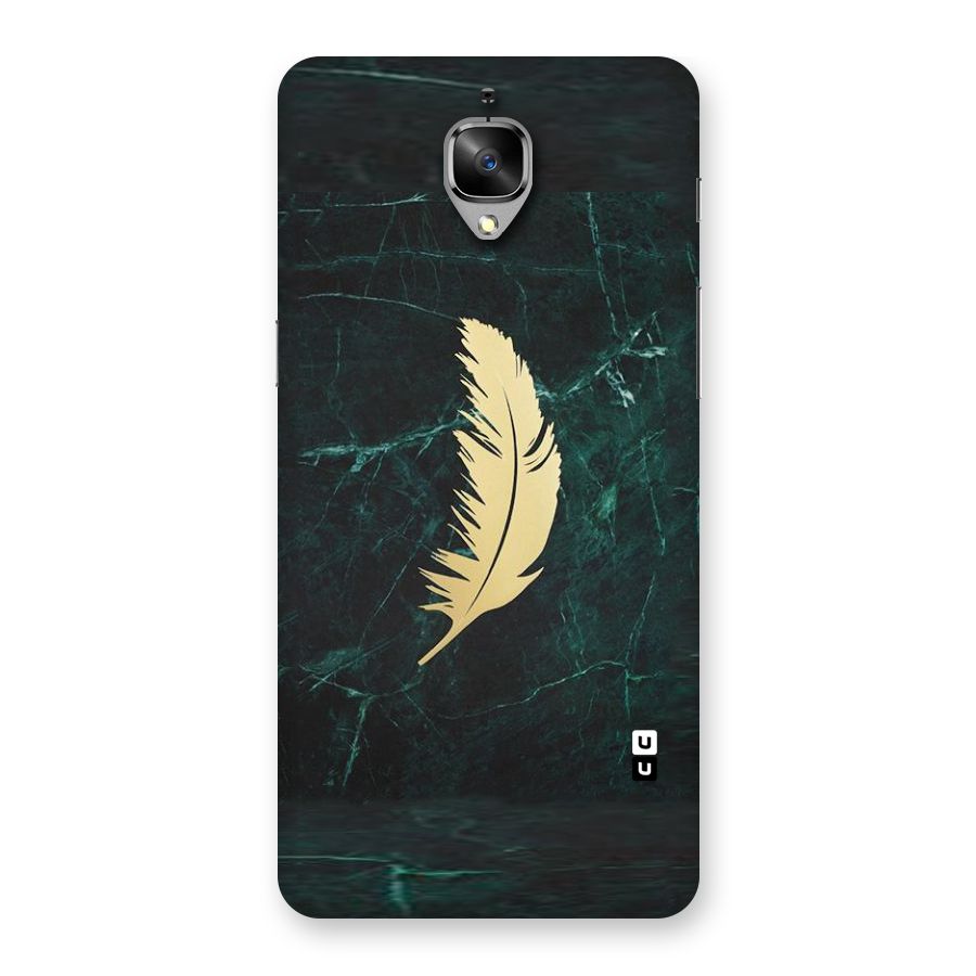 Golden Leaf Back Case for OnePlus 3T