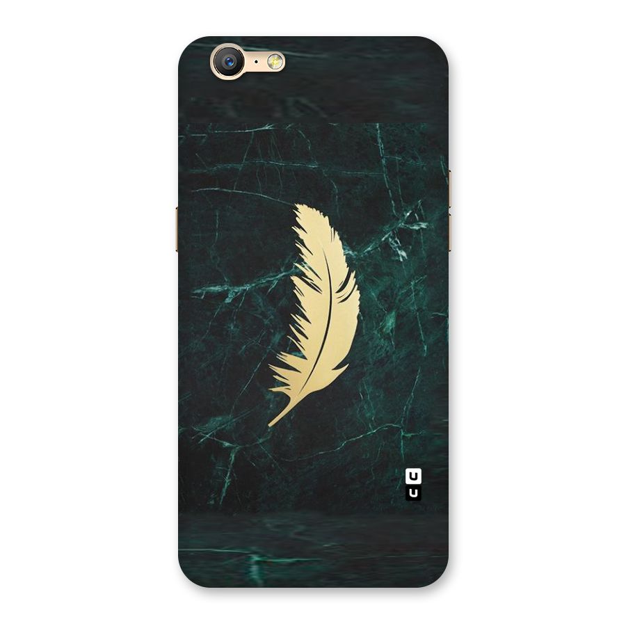 Golden Leaf Back Case for Oppo A39
