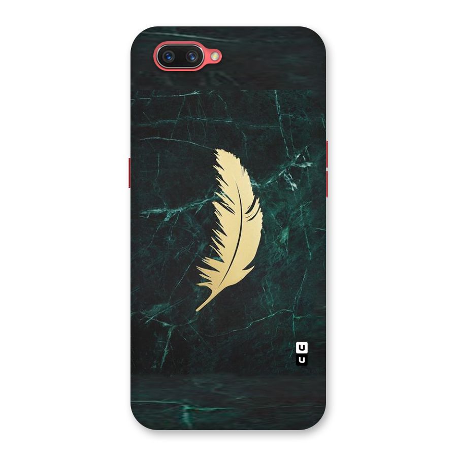 Golden Leaf Back Case for Oppo A3s