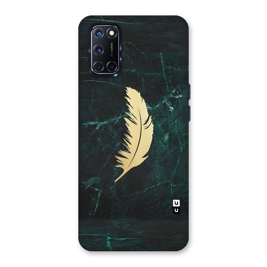 Golden Leaf Back Case for Oppo A52